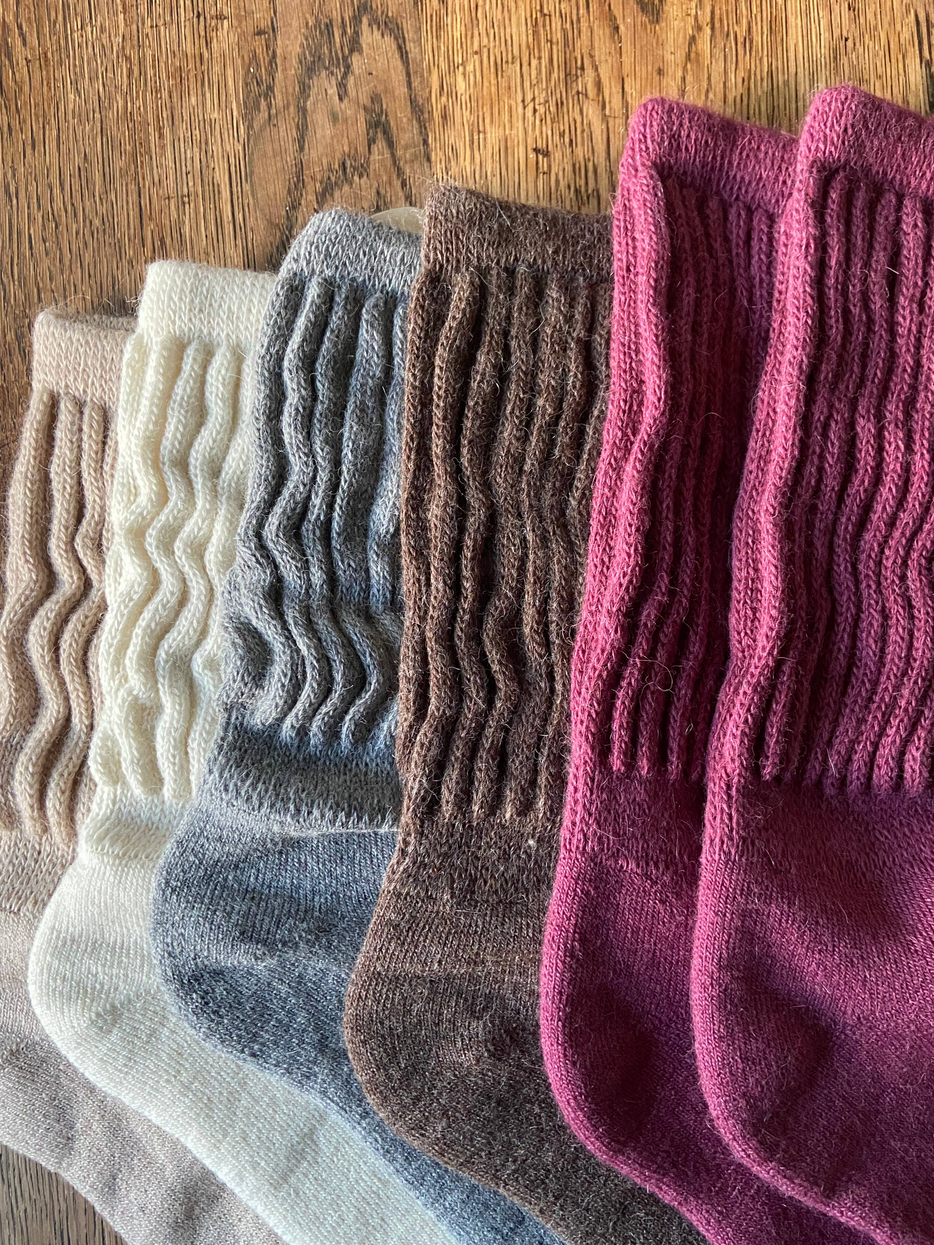 Cosy Alpaca Lounge Socks