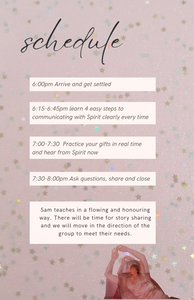 Intuitive Knowing-a psychic developement workshop - With Sam - February 22nd