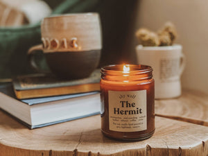 The Hermit - Shy Wolf Candle