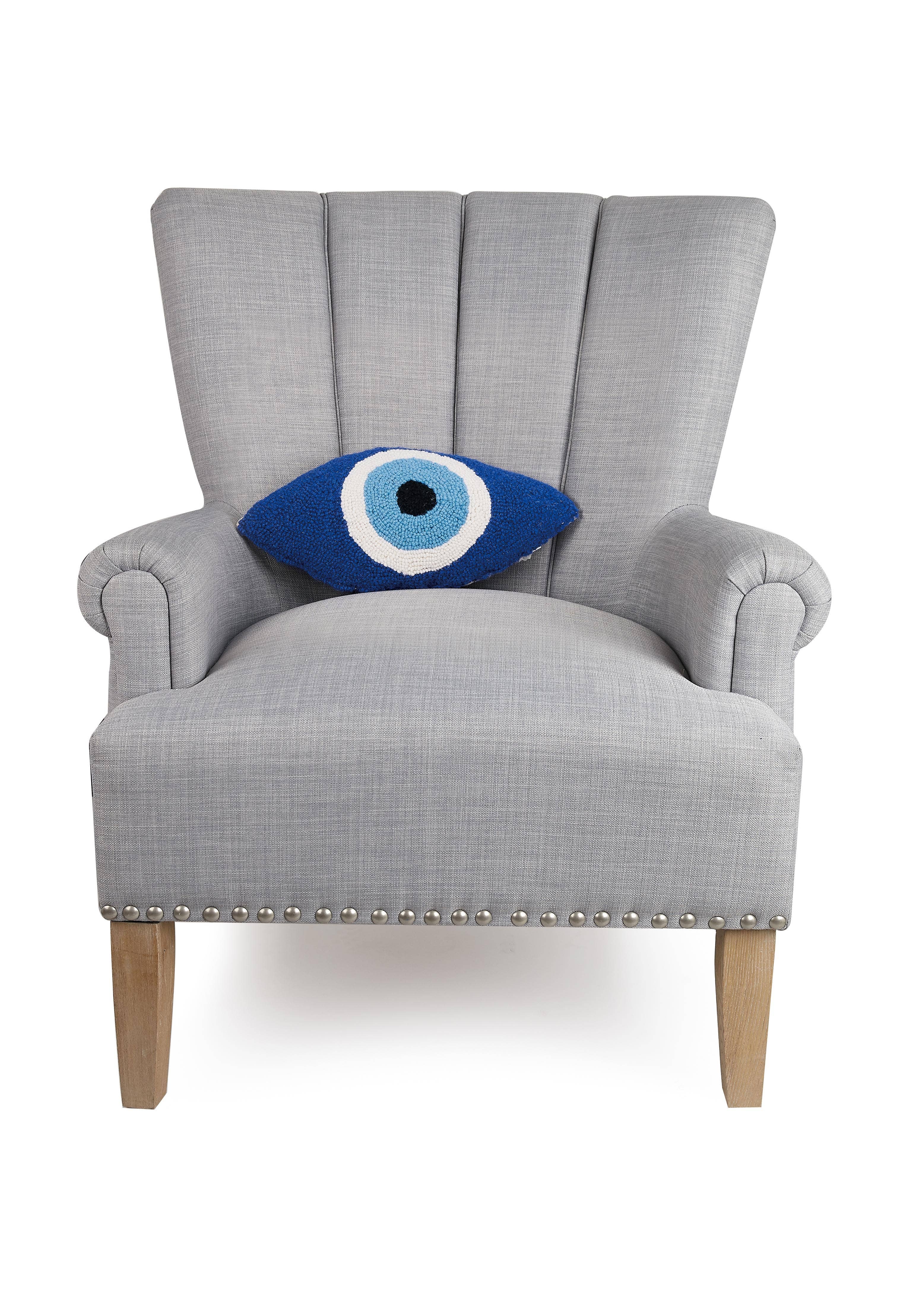 Evil Eye Shaped Hook Pillow