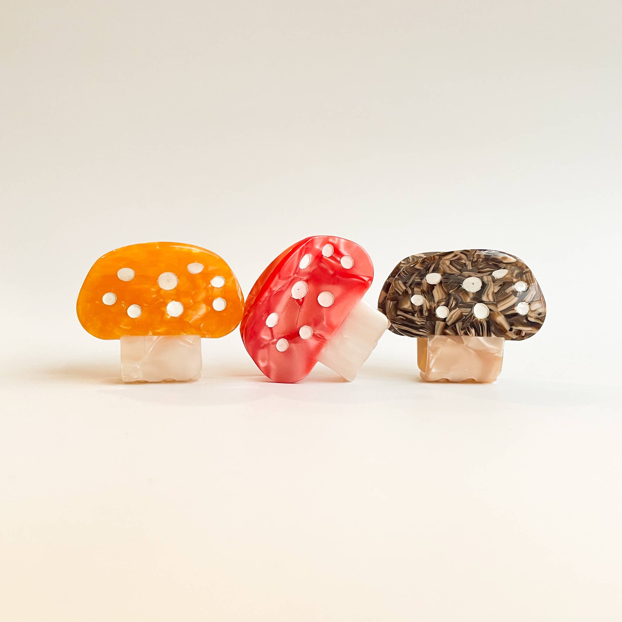 Mushroom Hair Clip