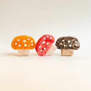 Mushroom Hair Clip