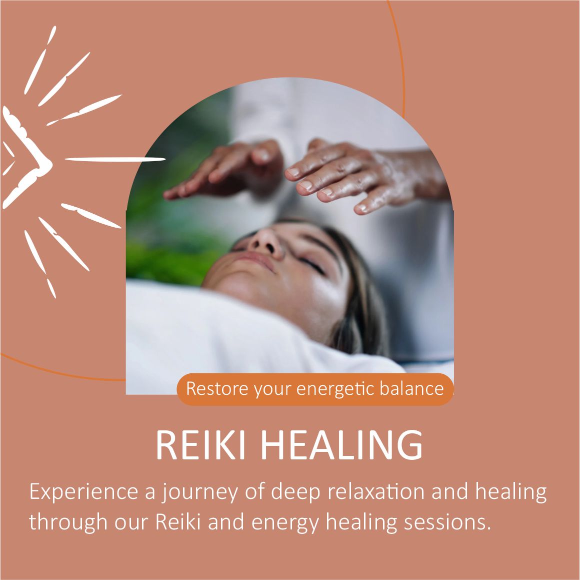 Reiki healing - with Mel - Sundays