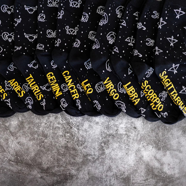 Friday Sock Co. - Women's Zodiac Socks | Horoscope | Mismatched |