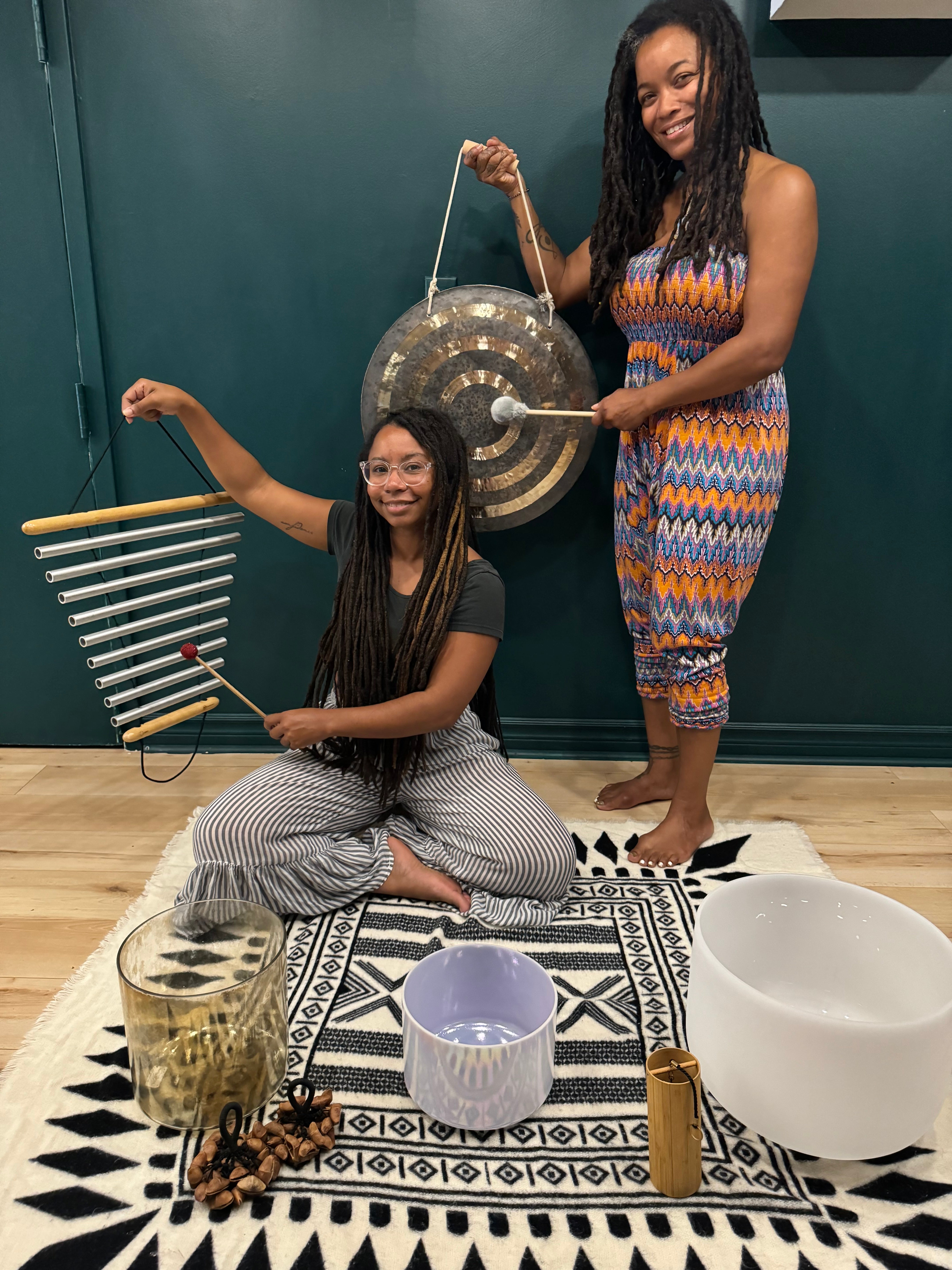 Reiki-Infused Sound Bath Meditation - With Trish & Camille - Every 3rd Thursday of the month