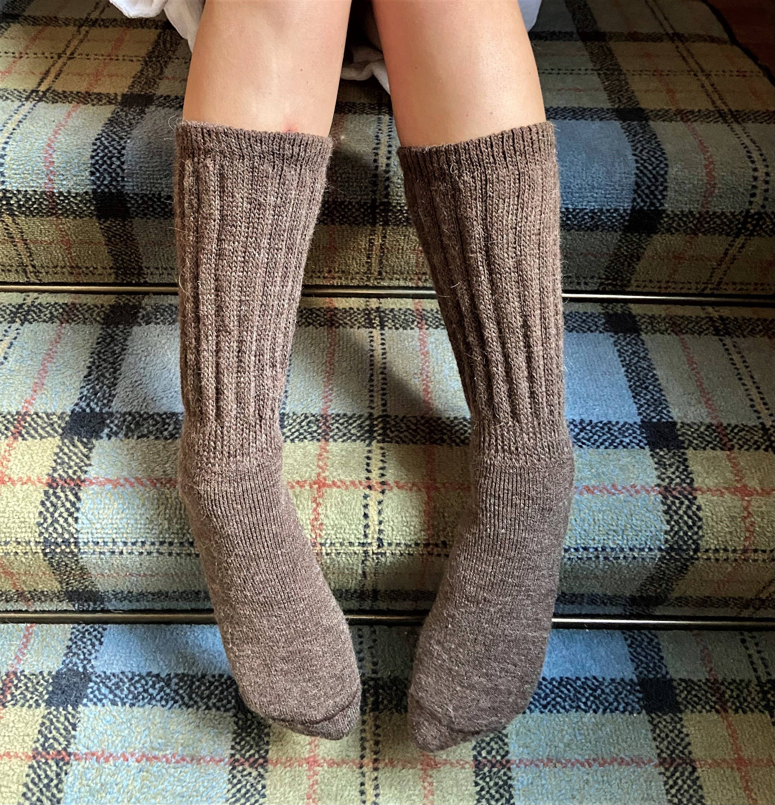 Cosy Alpaca Lounge Socks