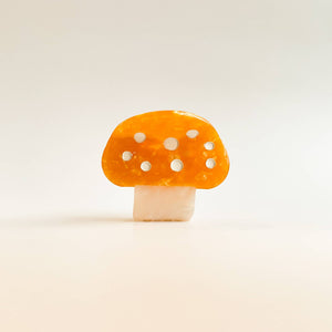 Mushroom Hair Clip